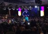 Una gran multitud de gente estuvo presente en el lanzamiento de la campaña de Arturo Rojas como precandidato a intendente