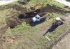Tramo final de la obra de cordón cuneta en el barrio «Golden Project»
