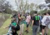 Los estudiantes festejaron su día en el Parque Municipal