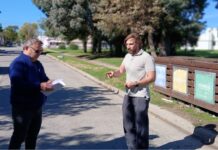 Lobería impulsa obras para enfrentar el cambio climático y la Dirección Provincial de Hidráulica analiza las propuestas